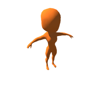 Small Woman Orange